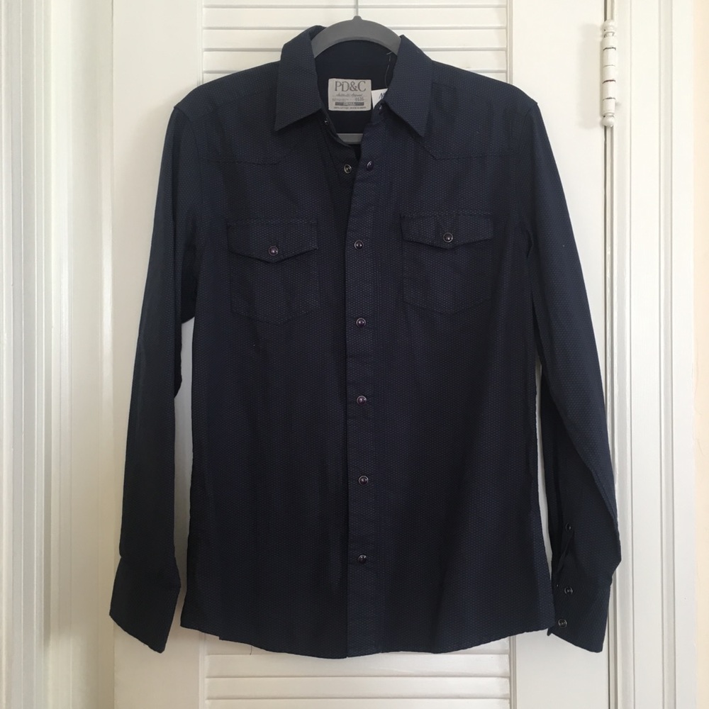 NWT Men’s Dress Button Up Shirt